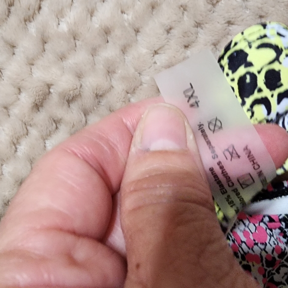 SHEIN Pink and Yellow Bikini Set - Picture 13 of 13